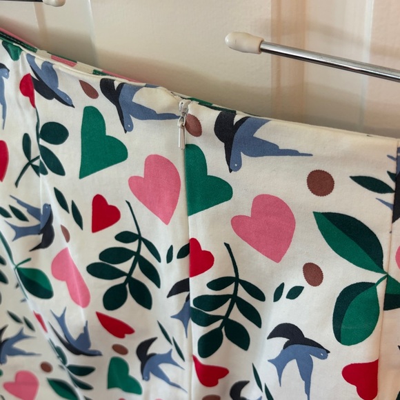 Boden Multicolor Heart and Leaf Pencil Skirt - Picture 5 of 5